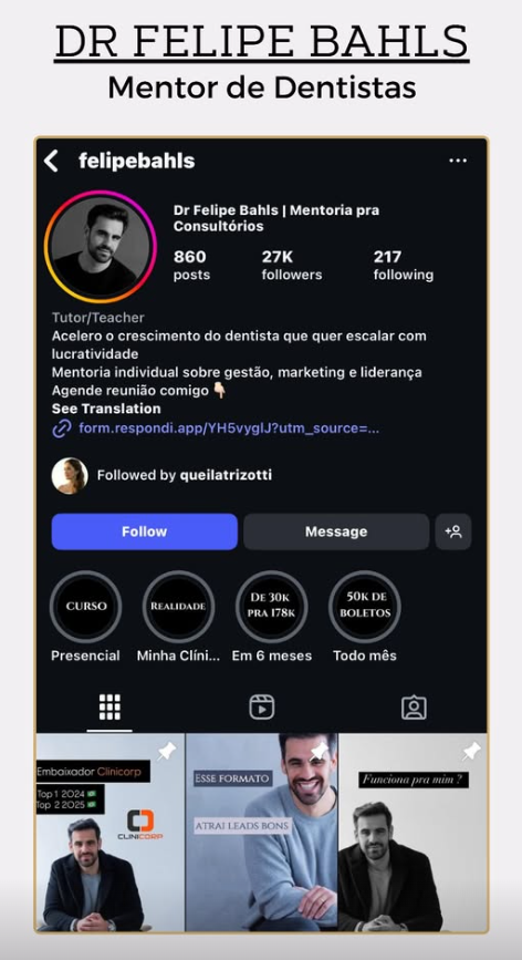 Cliente Dr. Felipe Bahls