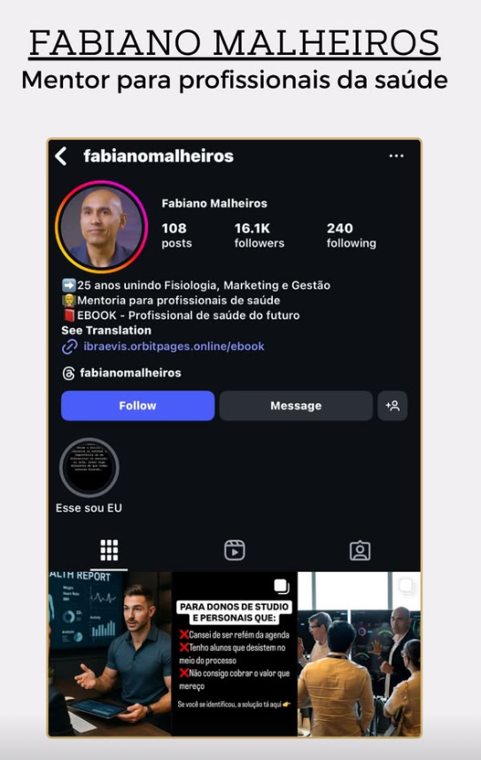 Cliente Fabiano Malheiros