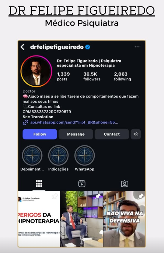Cliente Dr. Felipe Figueiredo